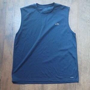 Champion Blue Athletic Tank Top Moisture-Wicking